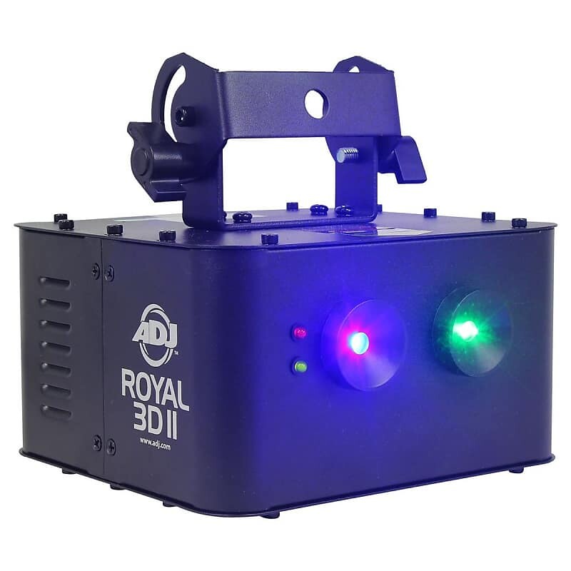 

ADJ Королевский 3D II | Зеленые и синие лазеры DMX American DJ Royal 3D II