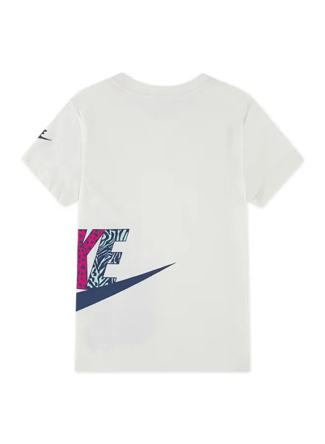 Футболка с графическим принтом Wild warmth Nike, жемчужный