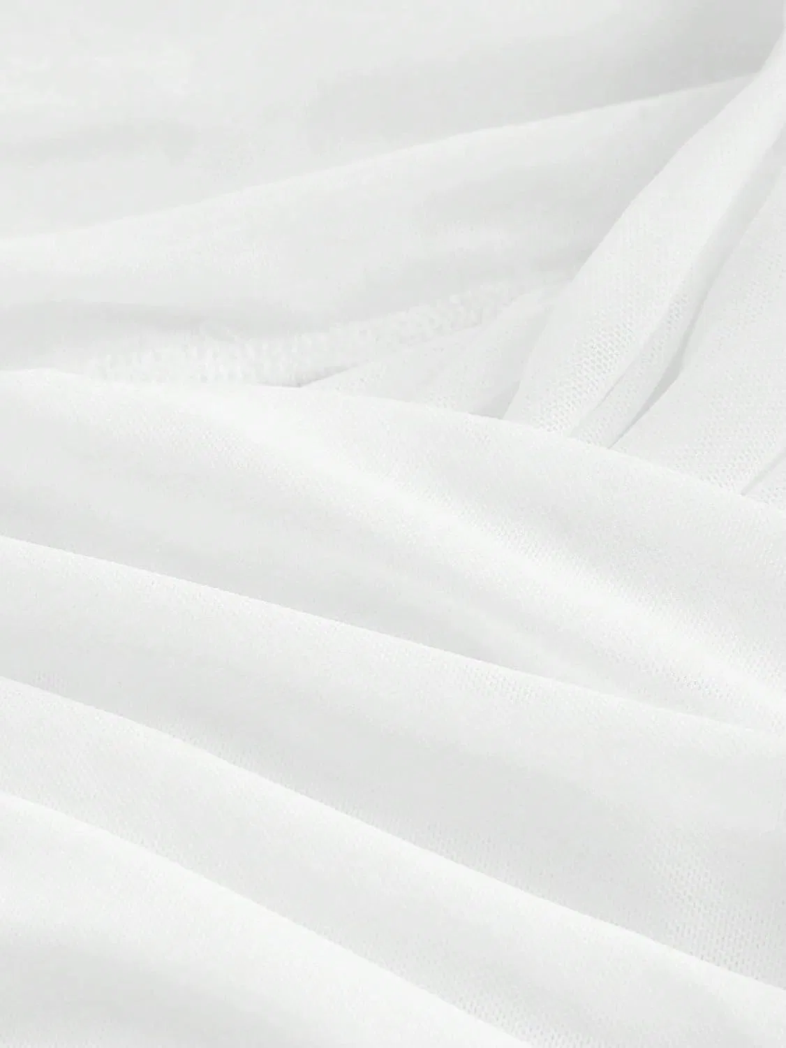 Женское элегантное платье A-силуэта с открытыми плечами, White — фото 4
