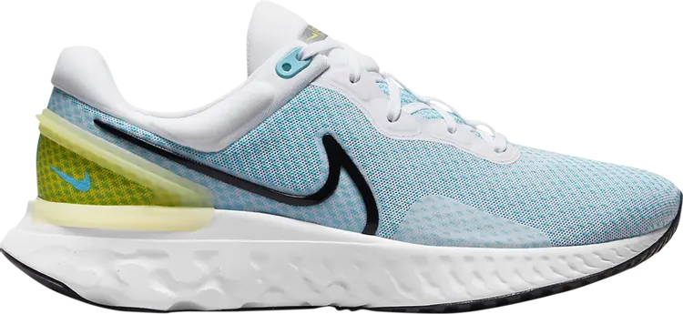 

Кроссовки Nike React Miler 3 'White Chlorine Blue', белый