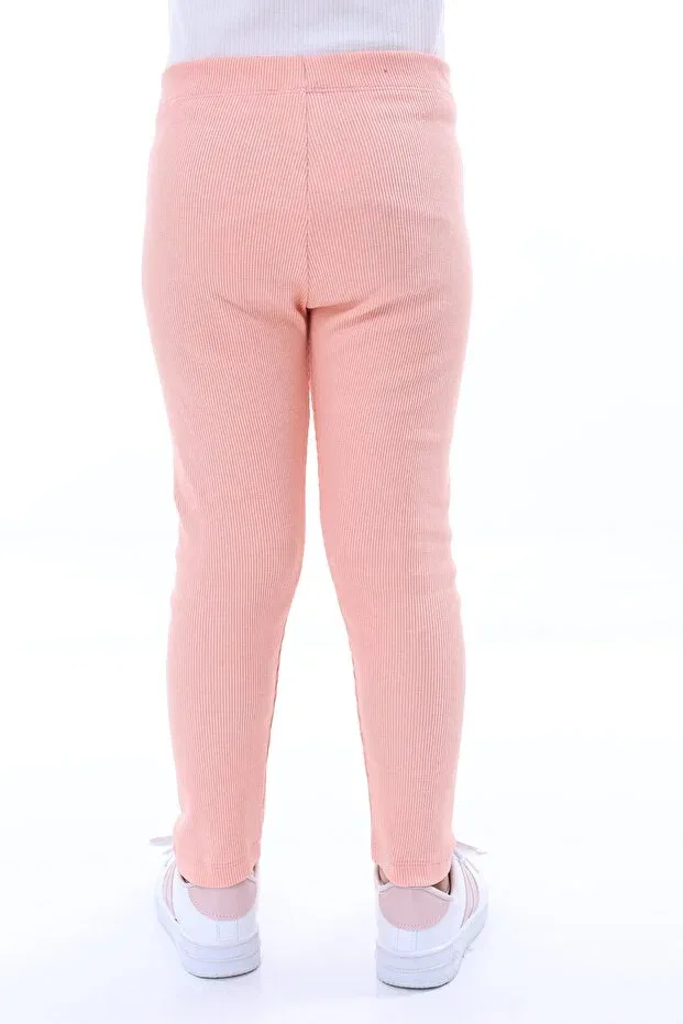 Детские леггинсы для девочек хлопковые Camisole Kyex, Melon — фото 4