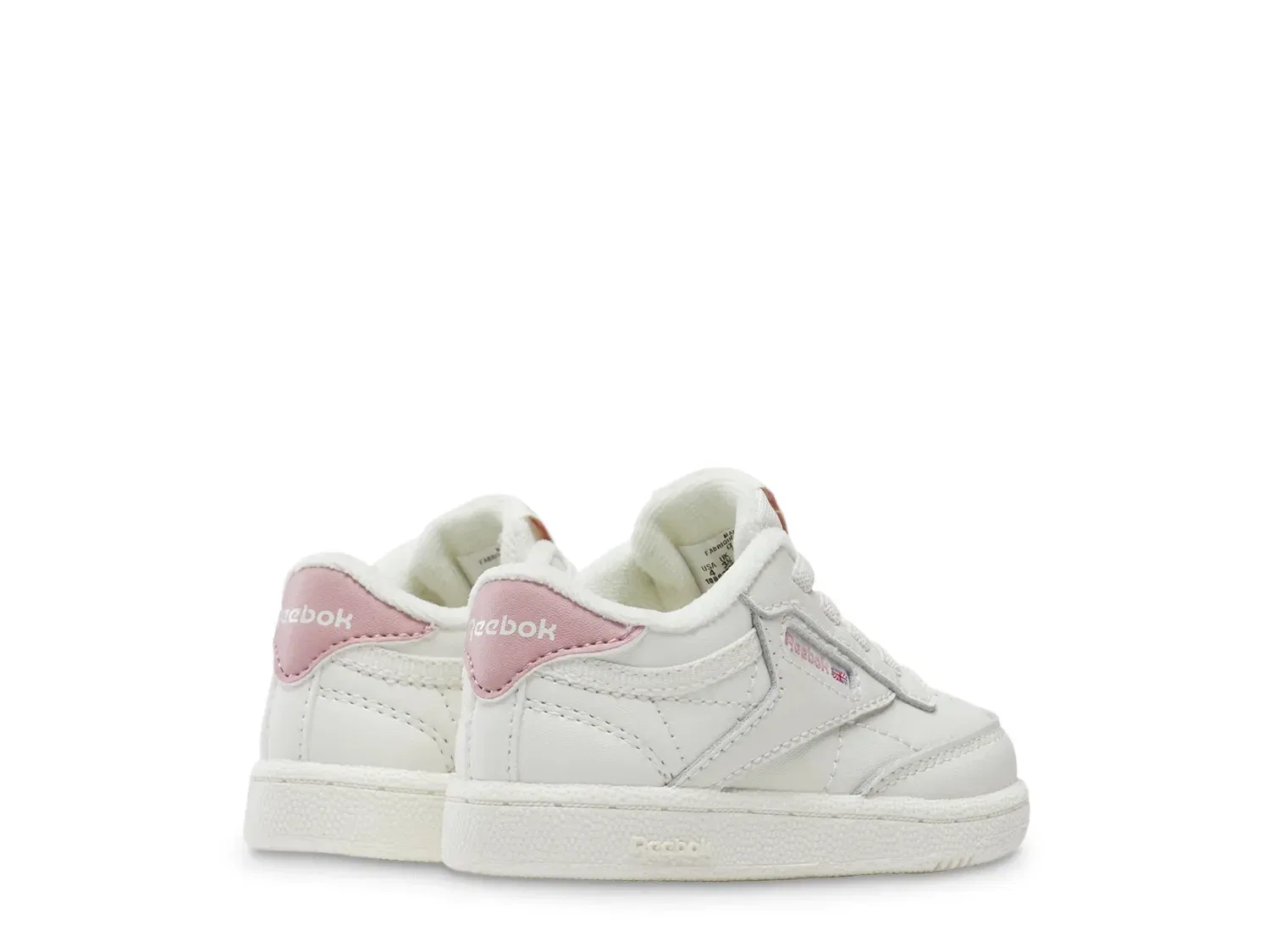 Кроссовки Club C, детские, Reebok, Chalk White — фото 3