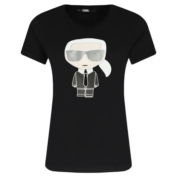 

Футболка стандартного кроя ikonik karl Karl Lagerfeld, черный