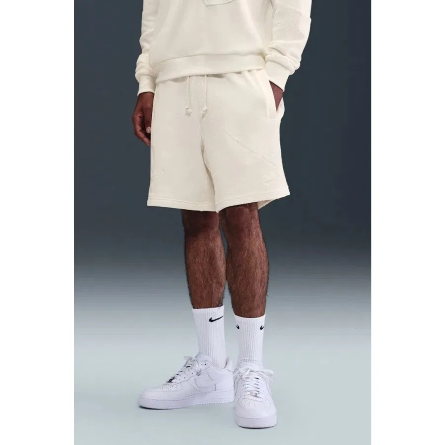 Шорты спортивные с принтом Giannis Fleece 8" Nike, Белый