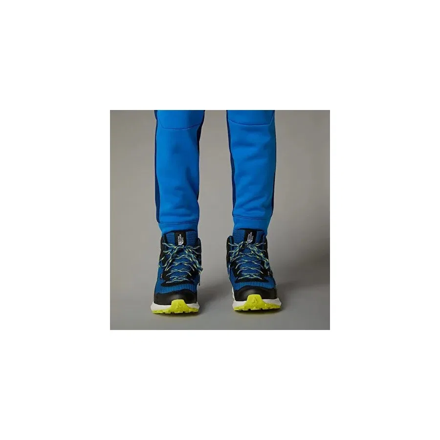 Детские ботинки с закрытым носком на шнуровке Y Fastpack Hiker Mid WP The North Face, Синий — фото 2
