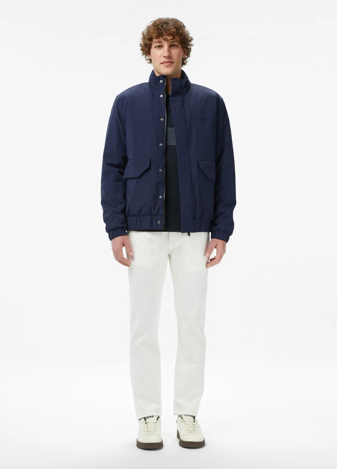 Мужская куртка Lacoste, синий — фото 4