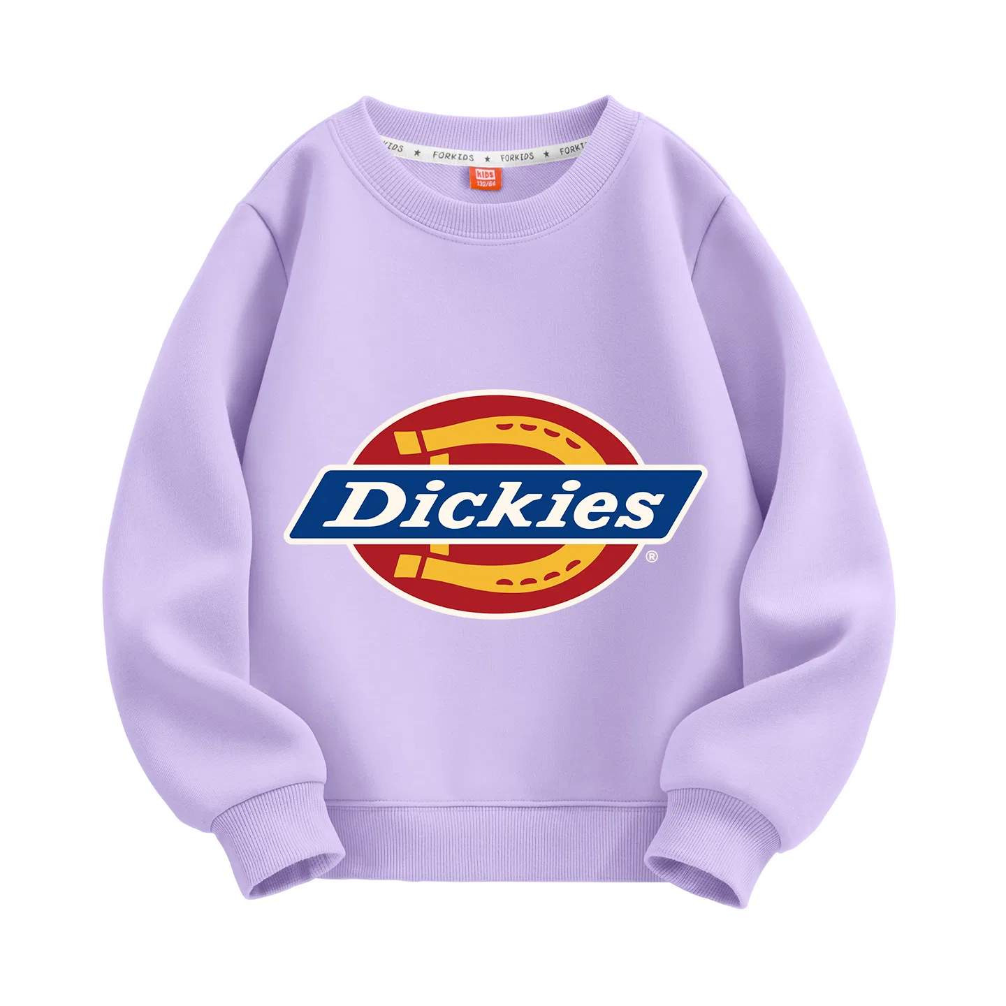 Детский свитшот с круглым вырезом Dickies, Sizhi Taro Purple