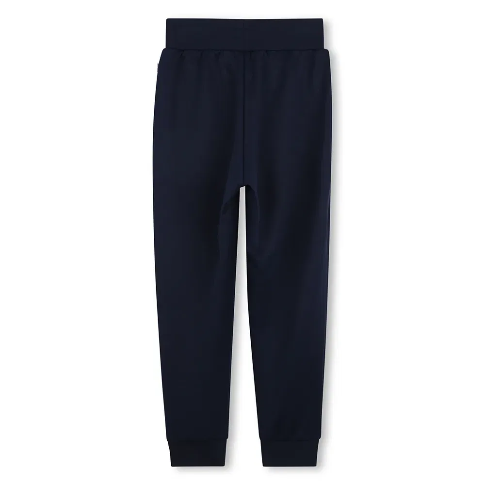 Детские спортивные брюки для мальчиков BOSS J52908, Blue — фото 2