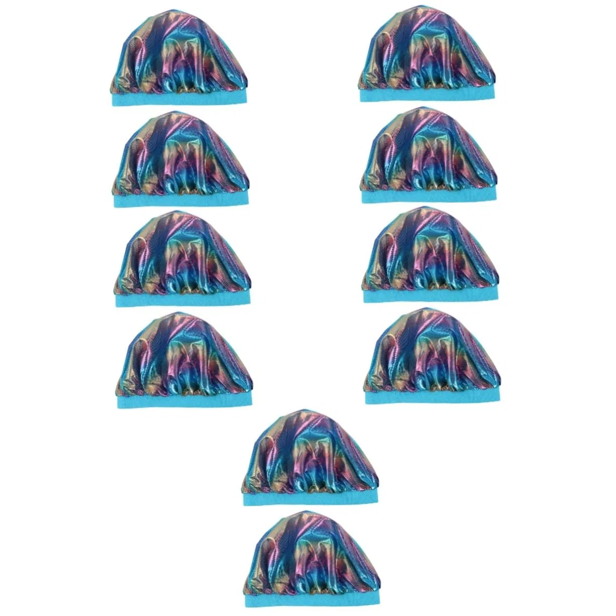 Детская шапочка для душа, полиэстер, набор 10 шт, 30x30 см Fomiyes