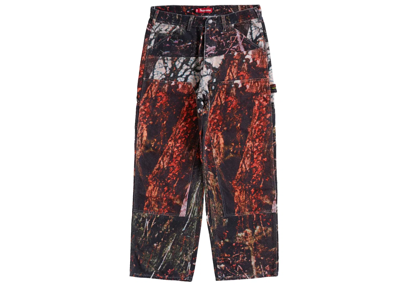 Мужские брюки Painter Pant с двойным коленом Double Knee Denim Supreme, цвет Woods