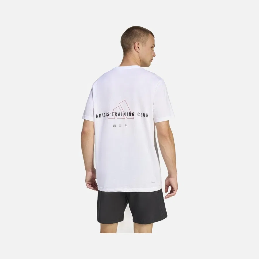 Футболка с принтом Climacool Training Id Graphic adidas, Белый — фото 3