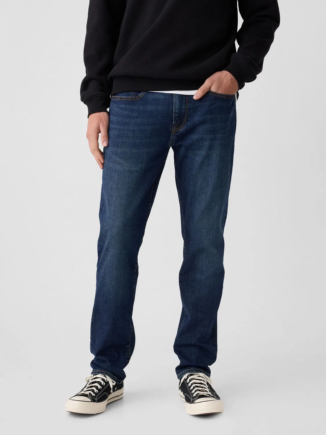 Джинсы прямые Gap Blue, синие