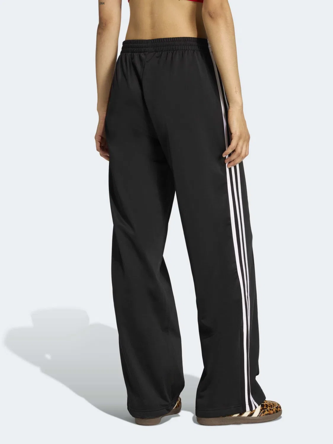 Брюки Adidas Originals Regular Pants Firebird белого цвета — фото 3