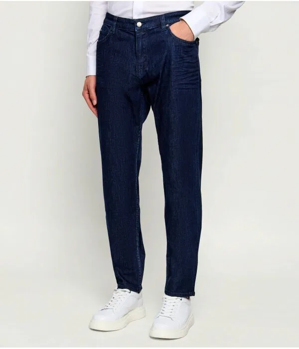 Мужские джинсы Regular Fit P-Re.Maine BOSS, Blu Marino — фото 3