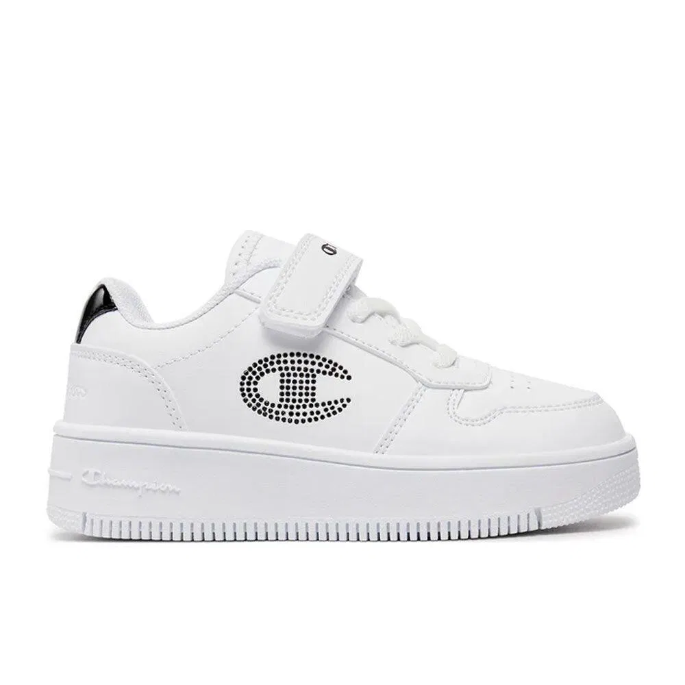 Детские кроссовки Champion RD18 Platform Glitter G PS Low Cut, Weiss