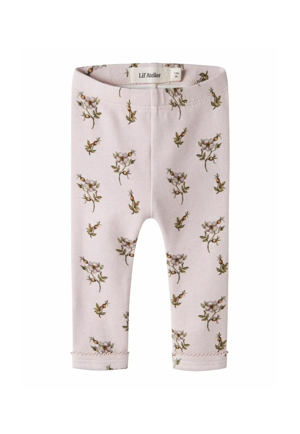 Леггинсы облегающего кроя - леггинсы - брюки Lil' Atelier, Hushed Violet