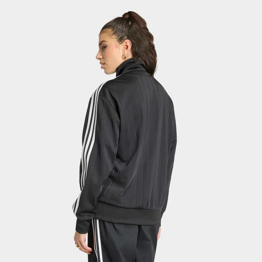 Женская куртка Pinstripe Firebird adidas, Черный — фото 2