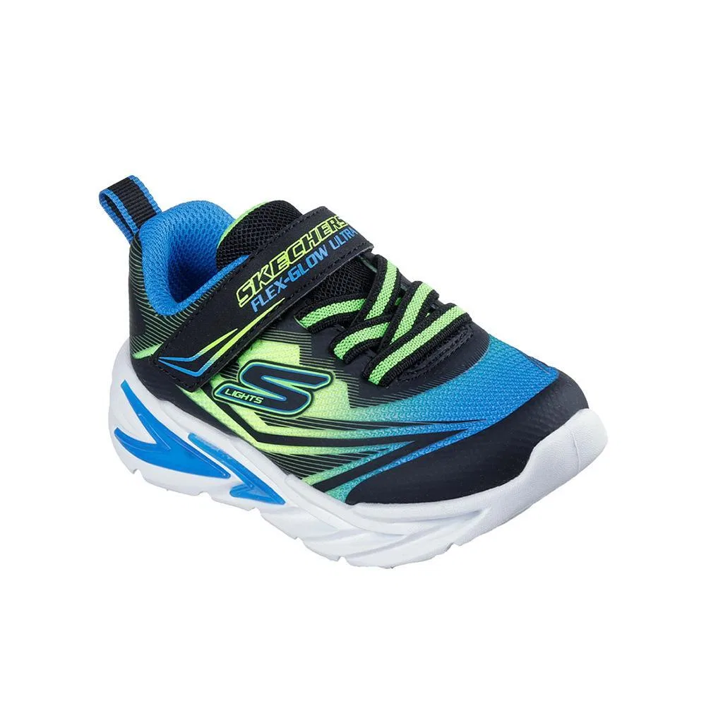 Детские кроссовки с подсветкой Flex-Glow Ultra Skechers, Blau — фото 2