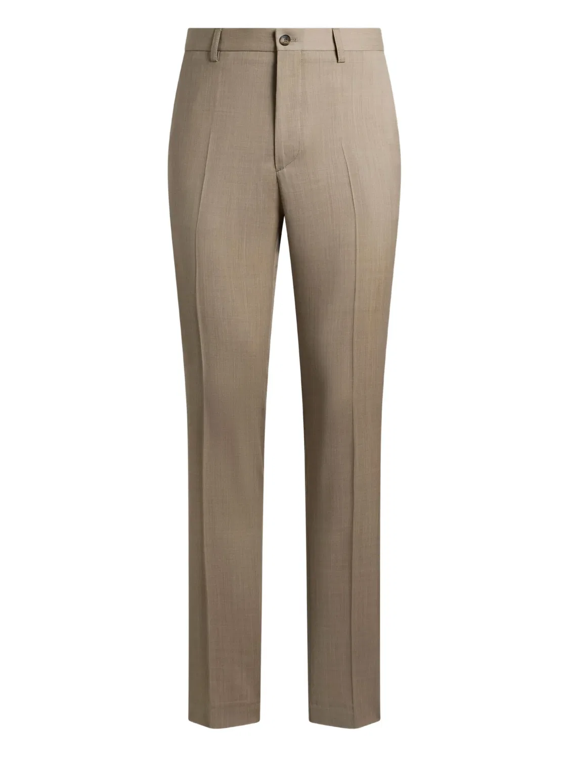Tailored wool брюки в светло-коричневом цвете ETRO, нейтральные