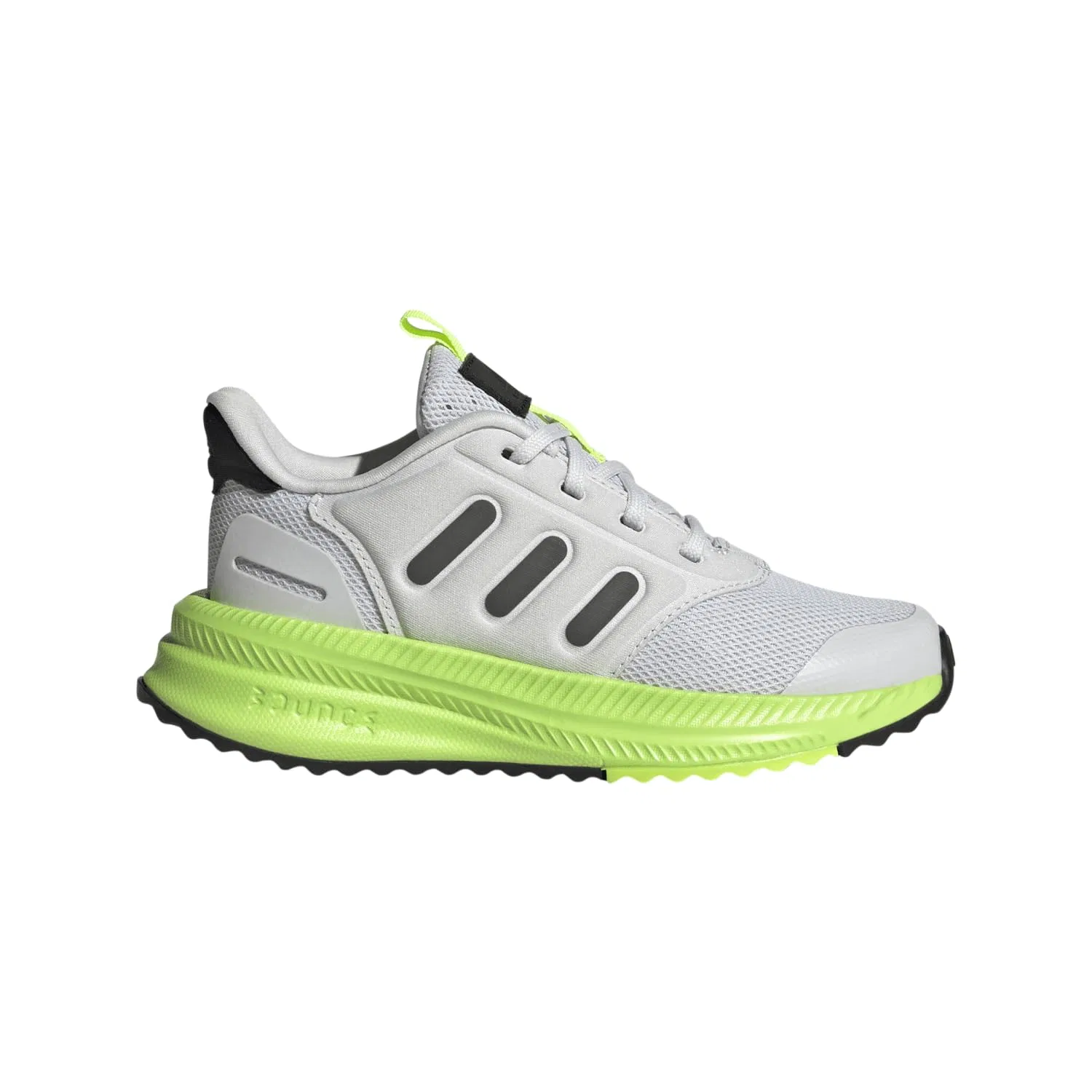 Детские кроссовки с закрытым носком X_plrphase C Adidas, Dash Grey Core Black Lucid Lemon — фото 2