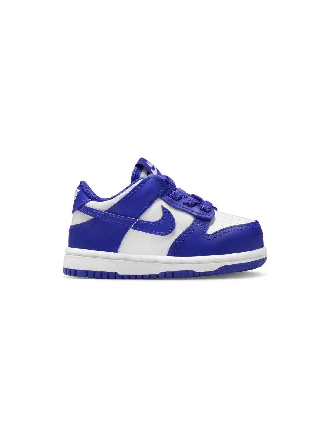 Детские кроссовки с комбинированным верхом Dunk Low Baby/toddler Shoes Nike, Concord Blue