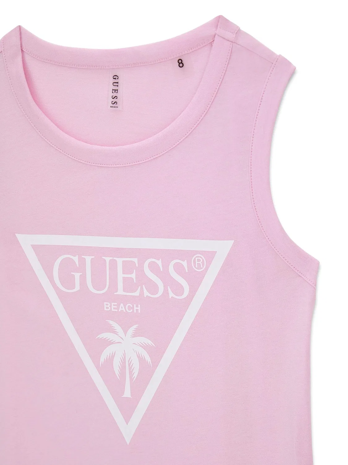 Повседневное платье стандартного кроя для девочки Guess, розовый — фото 3
