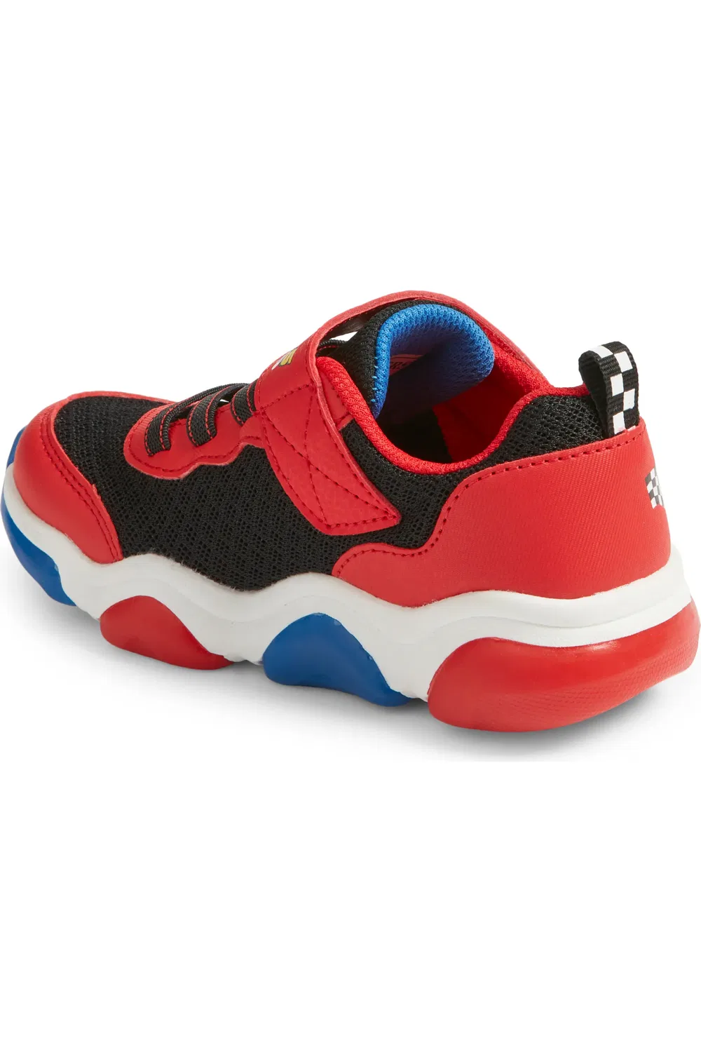 Кроссовки детские с динозаврами Mighty Glow 2.0 SKECHERS, Red Multi — фото 2