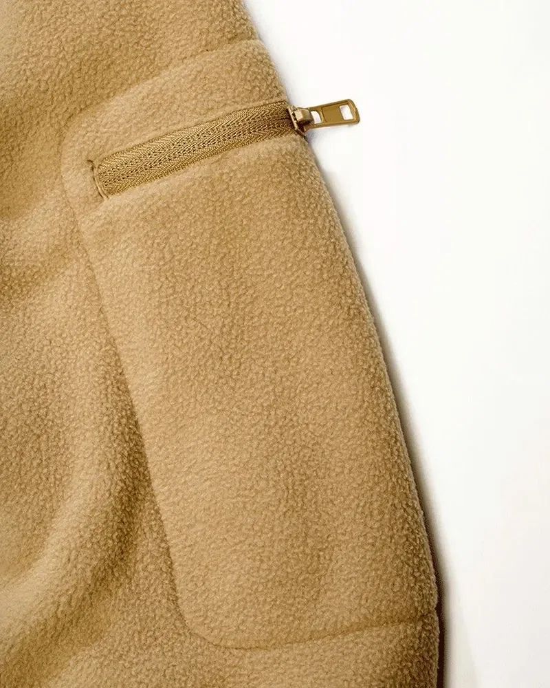 Мужская флисовая куртка Combat Brandit, Beige — фото 2