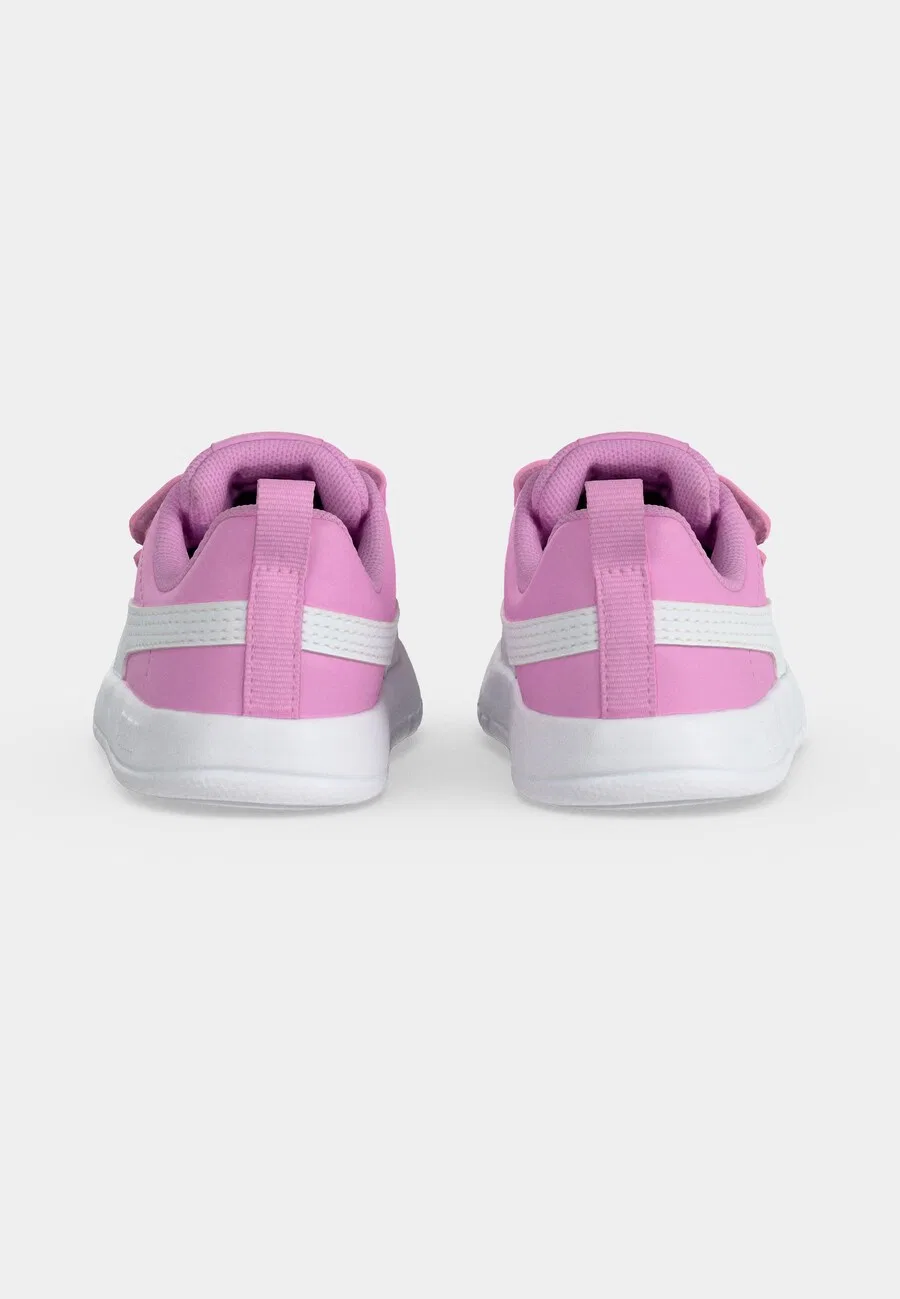 Кроссовки PUMA 'Courtflex V3' светло-розового цвета — фото 3