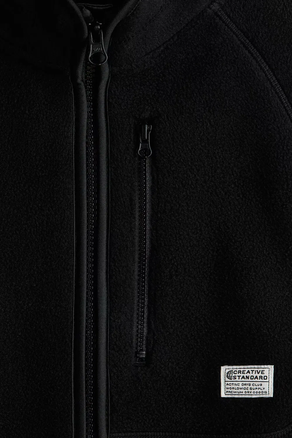 Флисовая куртка H&M, Schwarz — фото 2