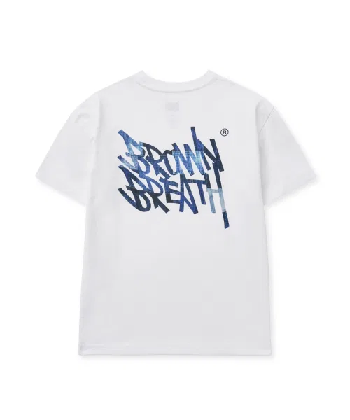 Детская футболка BROWNBREATH KIDS PATCHWORK TAG V.2 TEE — фото 2
