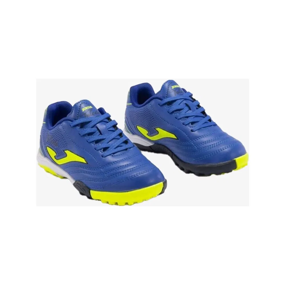 Детские футбольные бутсы для мальчиков синие Toledo Jr 2404 Joma — фото 2