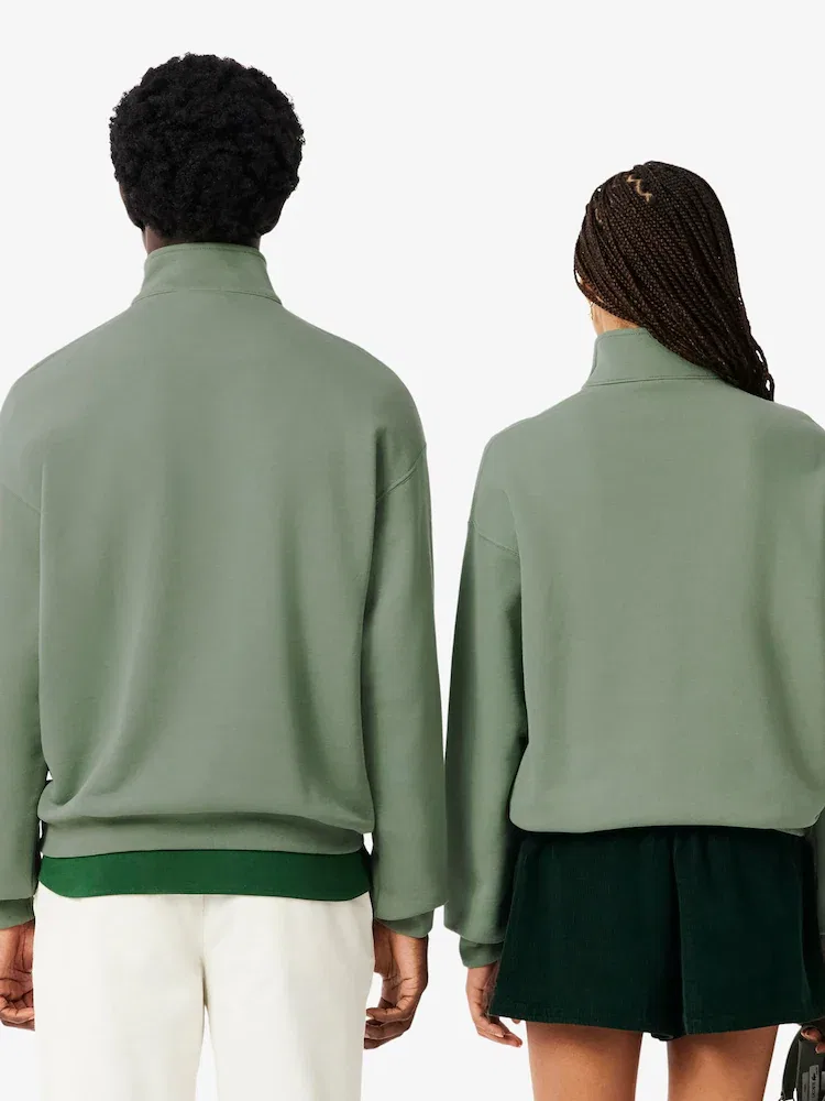 Пуловер полузастегнутый свободного кроя SH7759 LACOSTE — фото 3