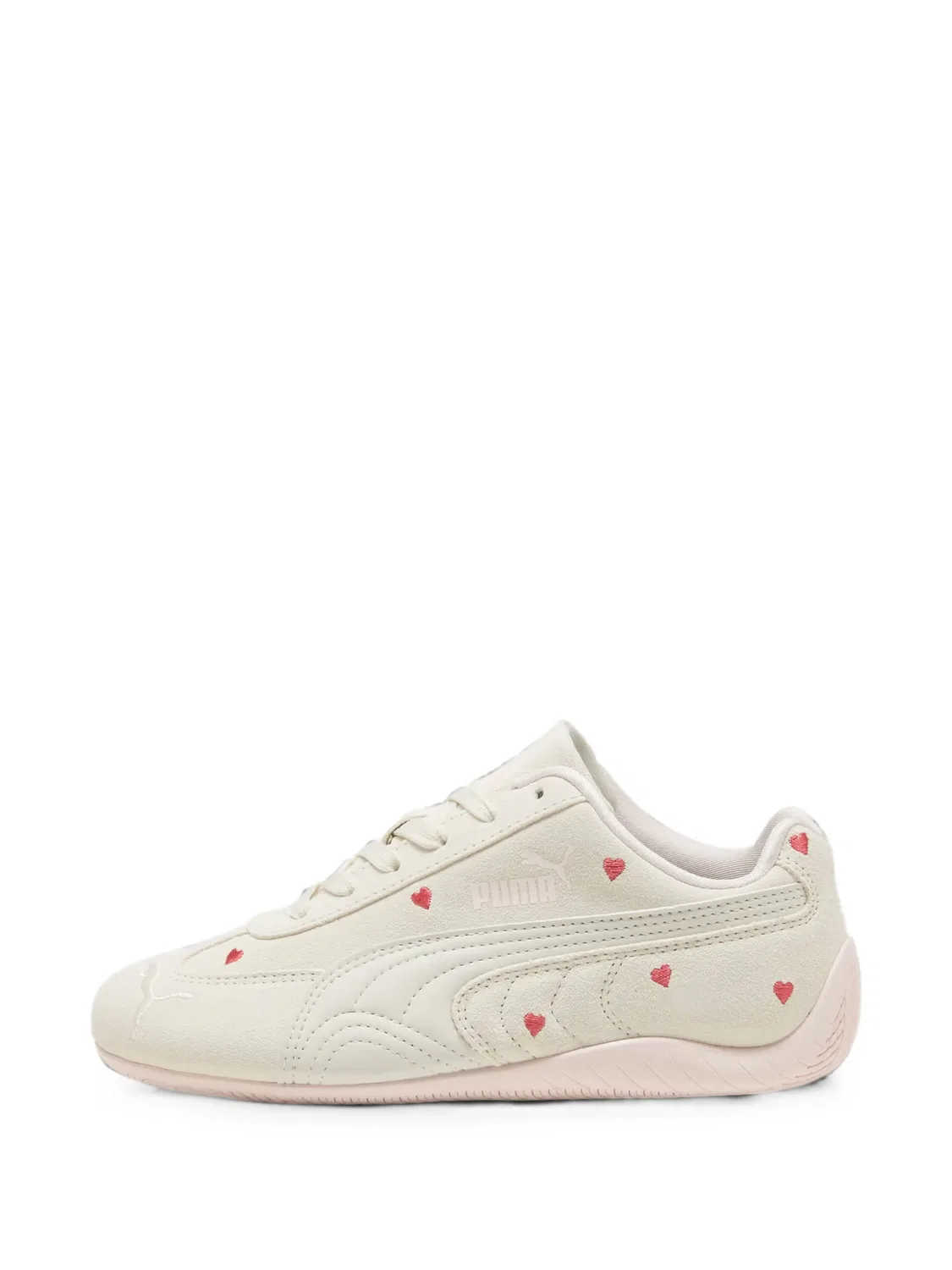 Кроссовки Speedcat Amor с вышивкой Puma Kids, нейтральные цвета — фото 3