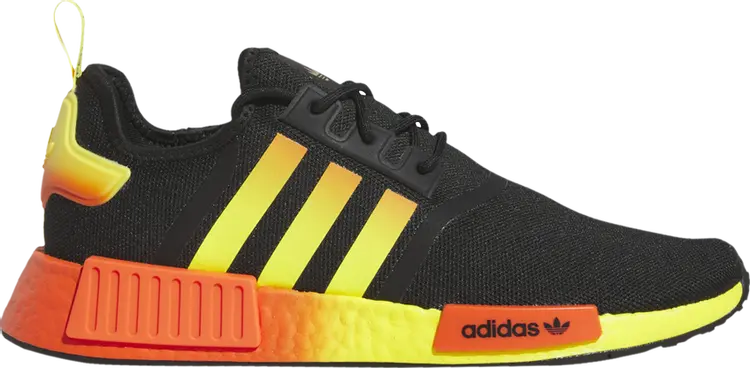 

Кроссовки Adidas NMD_R1 'Black Orange Yellow Gradient', черный, Черный;серый, Кроссовки Adidas NMD_R1 'Black Orange Yellow Gradient', черный