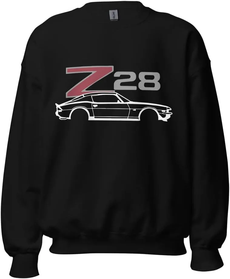 

Футболка Second Generation Chevy Camaro Z28 Muscle Car Club, черная JG Infinite