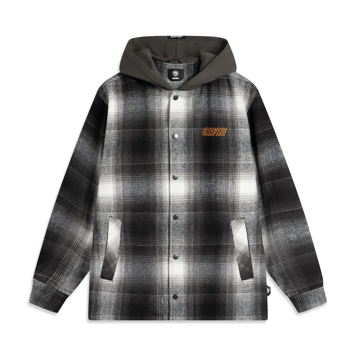 

LINING Куртка баскетбольная мужская серая клетчатая, Gray Plaid