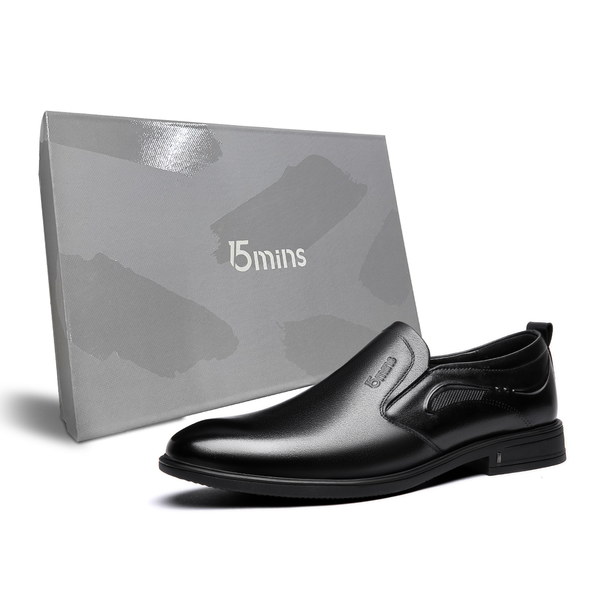 

15 MINS Туфли мужские черные