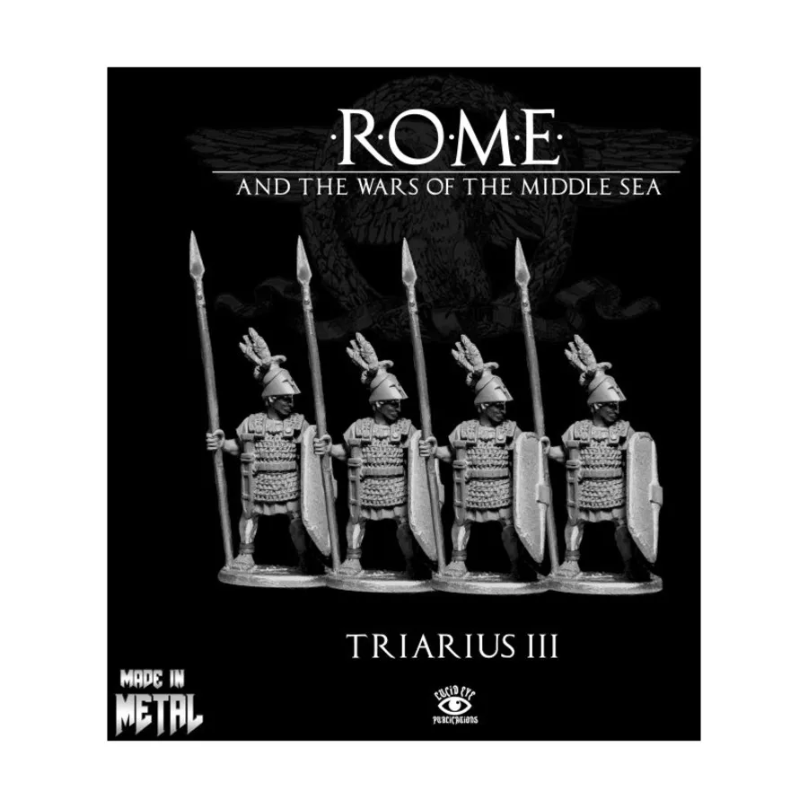 

Триариус 3, Rome and the Wars of the Middle Sea (28mm)