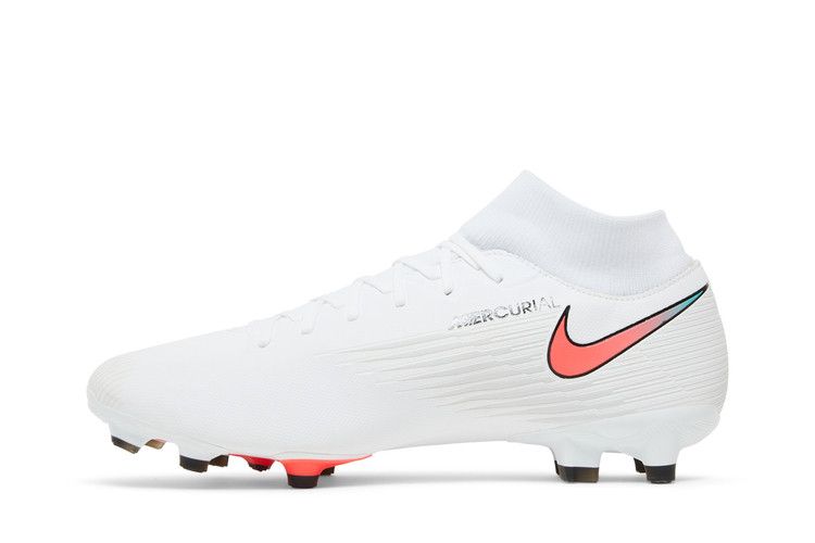 Бутсы Nike Mercurial Superfly 7 Academy MG 'White Crimson Jade', белый — фото 4