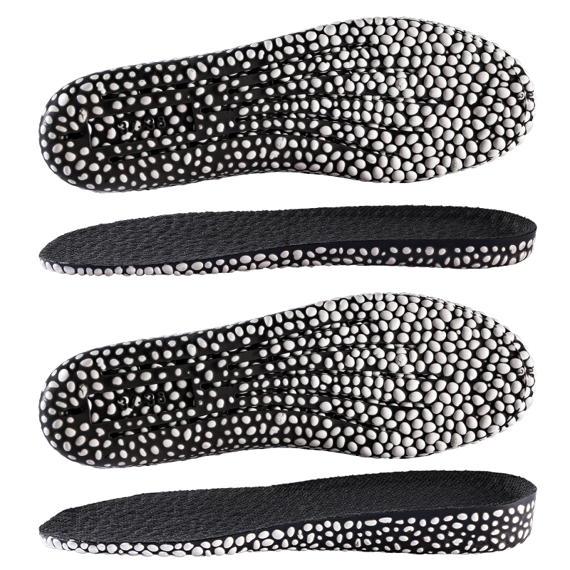 

Эластичные сетчатые стельки, унисекс Zuyinbuluo, черный popcorn 1.5+2.5[2 pack]arch support | soft rebound cushioning | moisture-wicking anti-