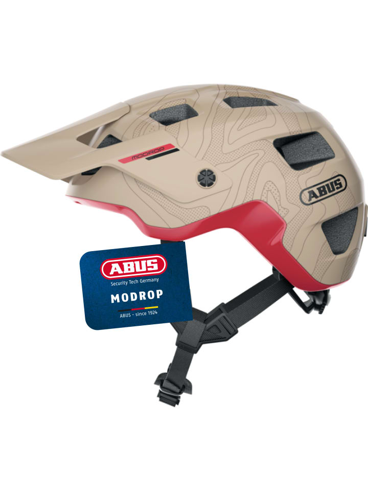 

ABUS Велосипедный шлем MoDrop цвета «темно-верблюжий»