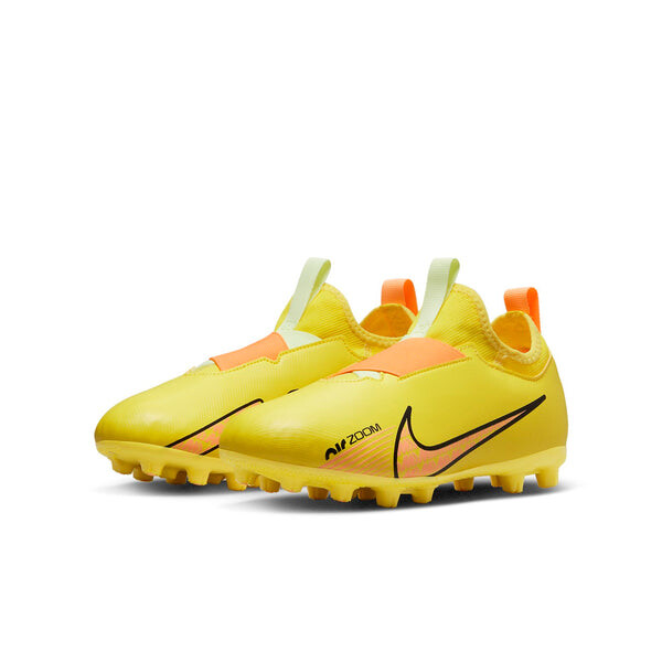 Кроссовки jr zoom mercurial vapor 15 academy hg Nike, желтый — фото 4