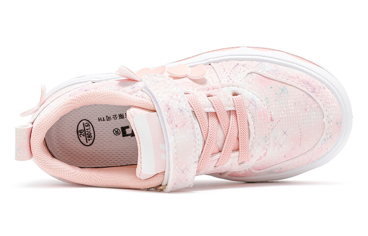 Кроссовки WARRIOR Kids Skateboarding Shoes Kids Low-top, розовый — фото 3