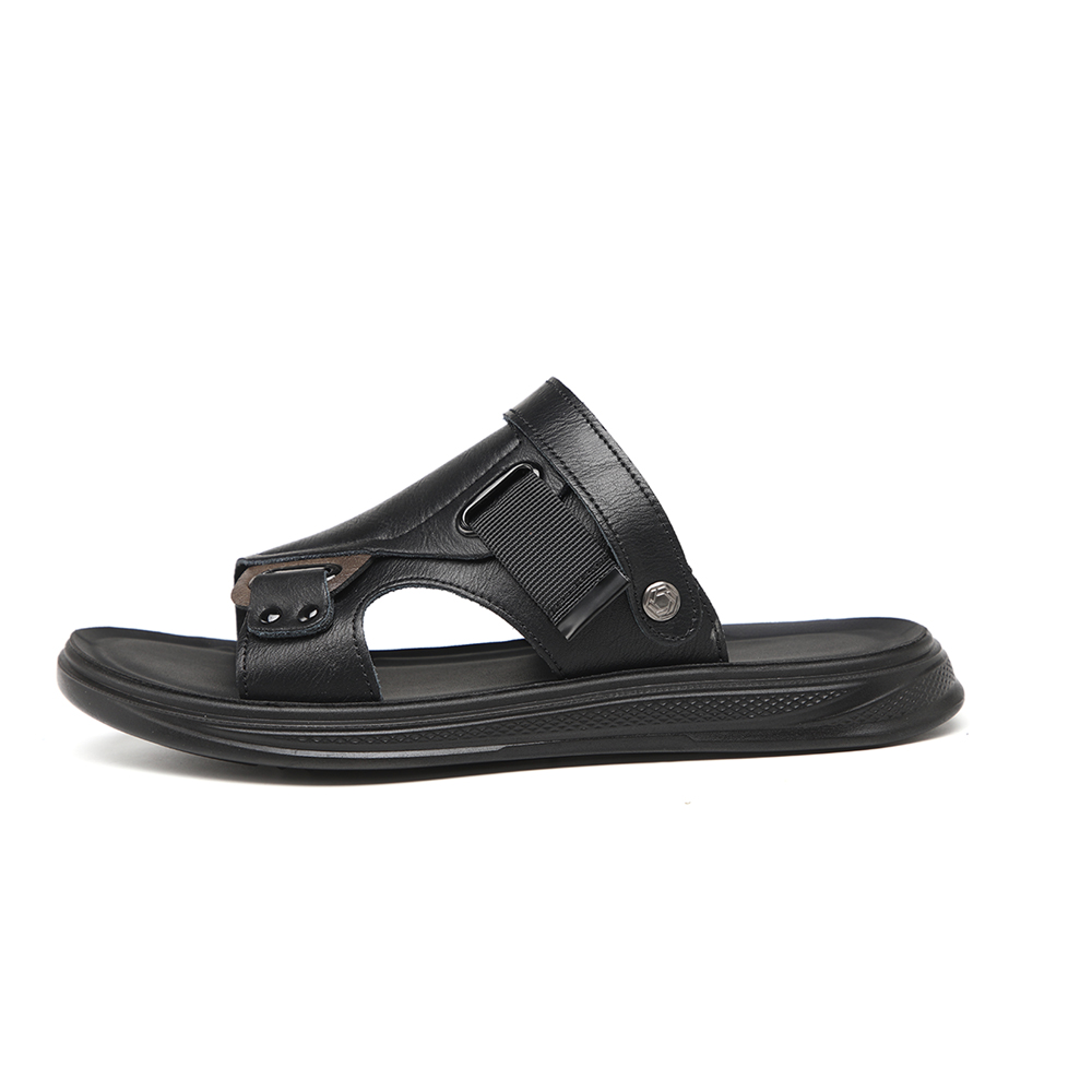 

Пляжные шлепанцы мужские AIBAOLUO, черный