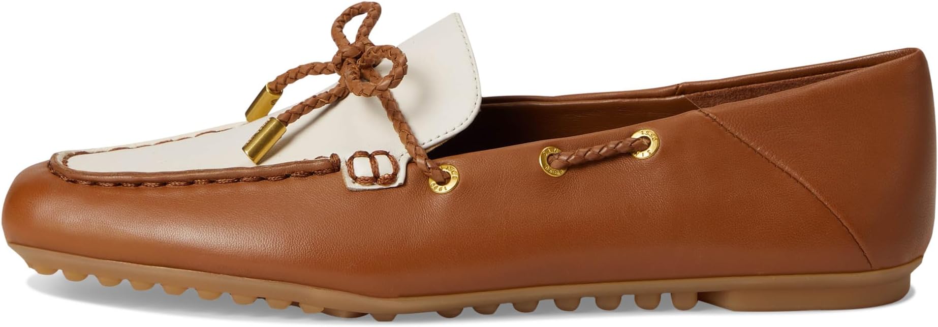 Лоферы Franco Sarto Zepher, Tan/White — фото 4