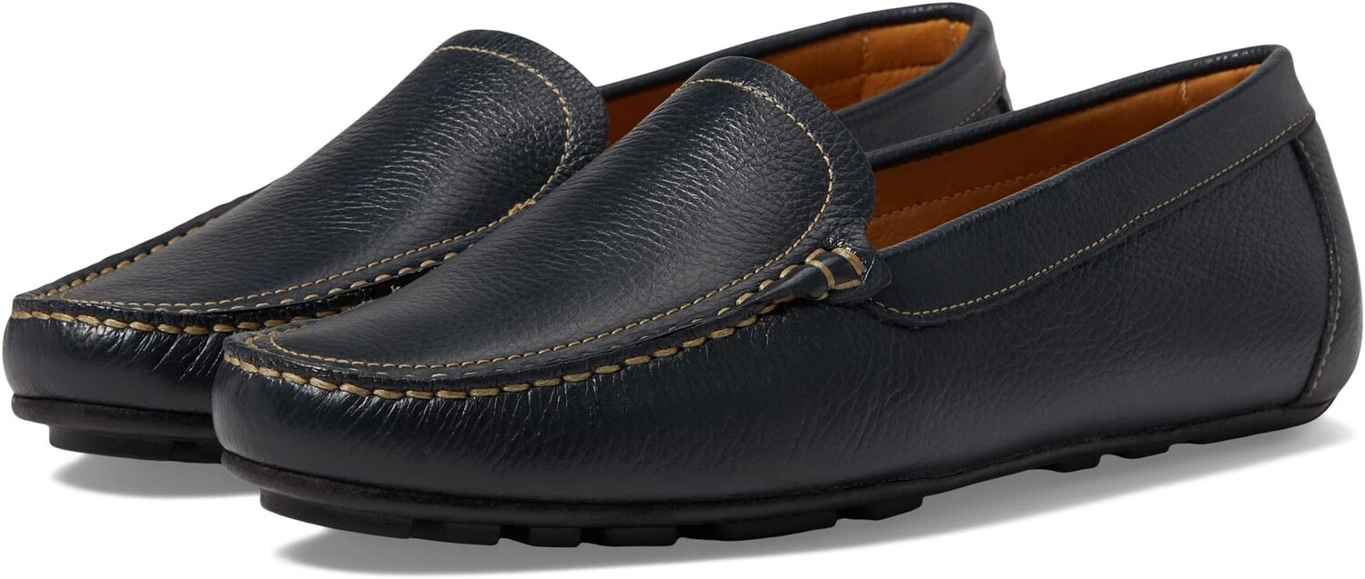

Лоферы Ebey Lane Marc Joseph New York, цвет Navy Grainy/Contrast Stitch