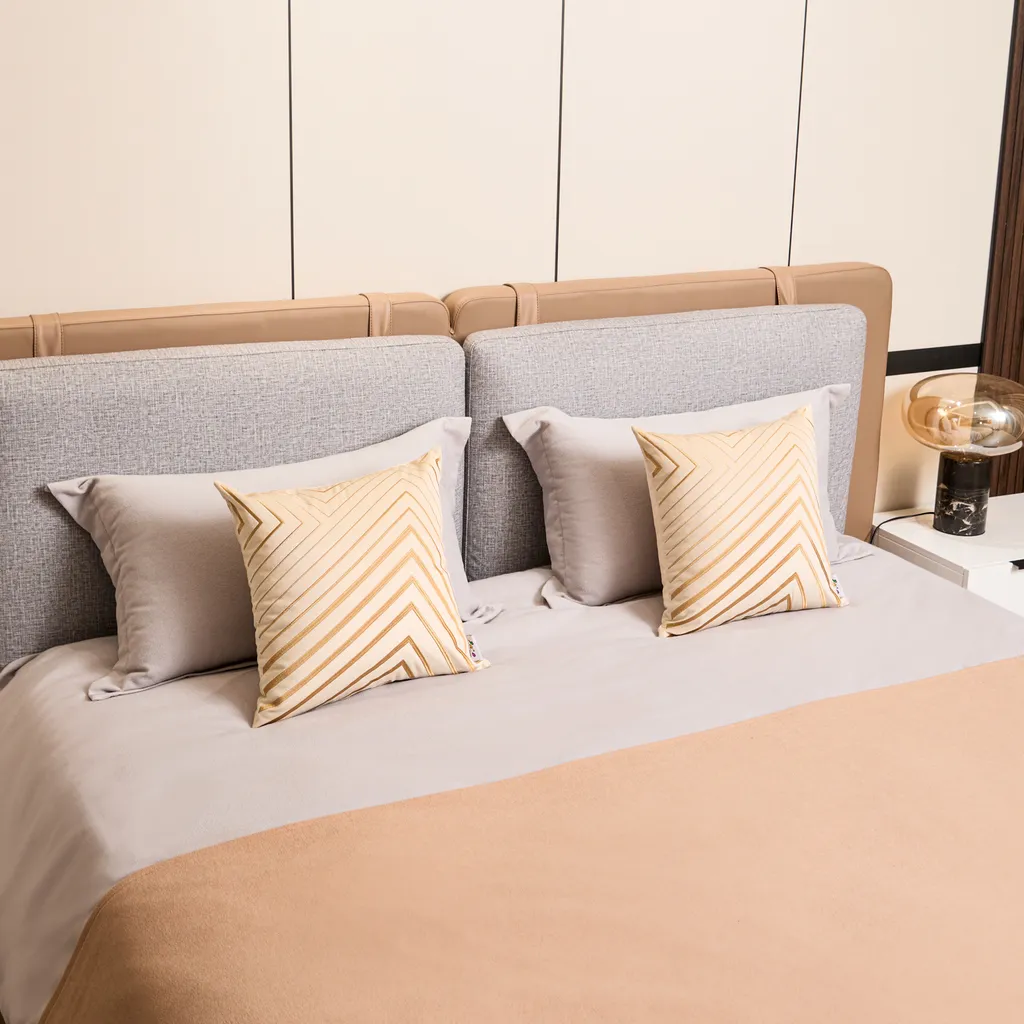 

Чехол для подушки Paco Home, бежевый