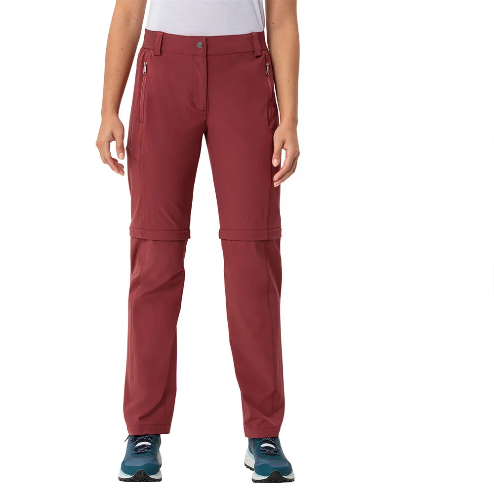 

Брюки VAUDE Farley Stretch Zip Off II, розовый