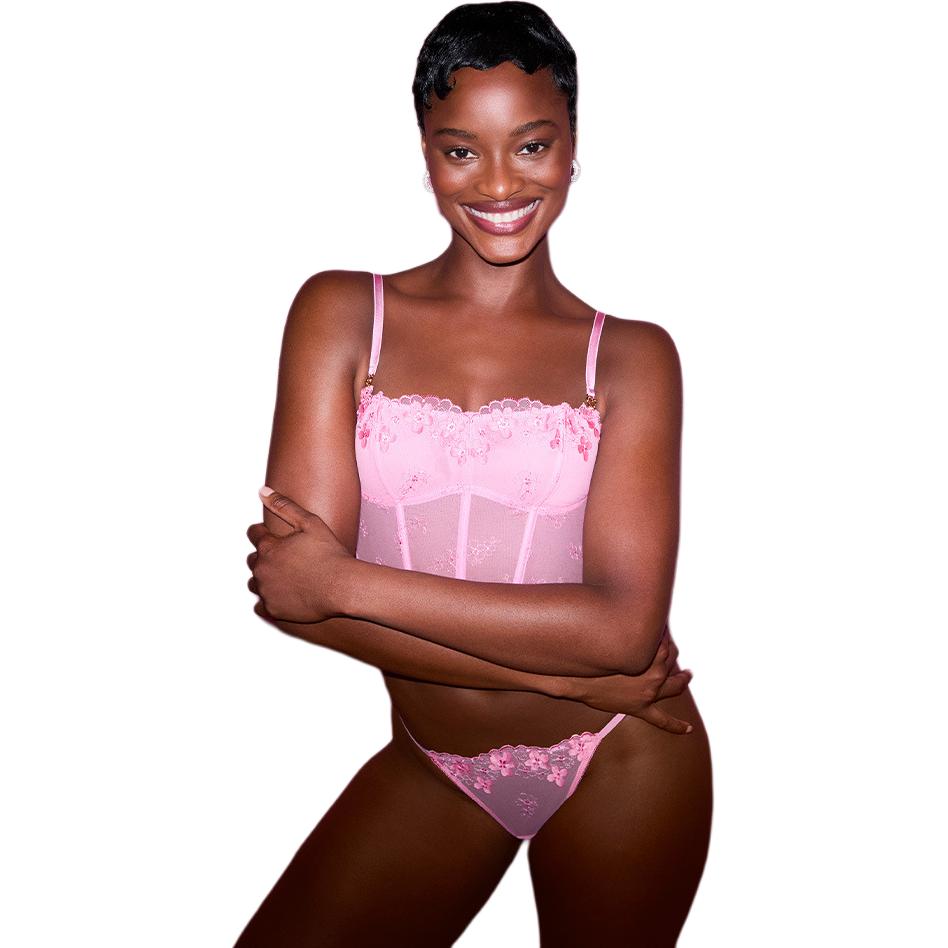 Коллекция на День святого Валентина, Женские трусики Victoria's Secret, розовый — фото 3